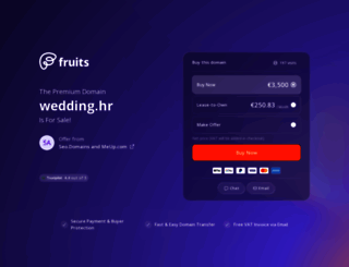 wedding.hr screenshot