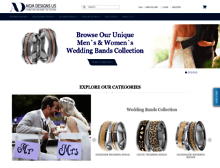 weddingbandsworld.com screenshot