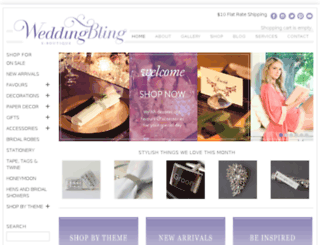 weddingbling.com.au screenshot