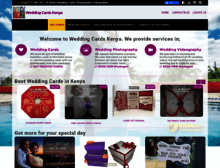 weddingcardskenya.com screenshot