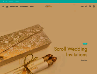 weddingcardzone.com screenshot