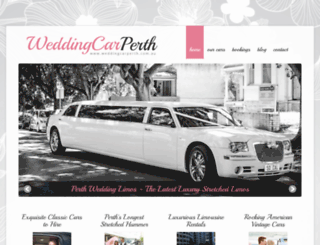 weddingcarperth.com.au screenshot