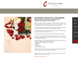 weddingcenturyparkjakarta.com screenshot