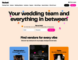 weddingchannel.com screenshot