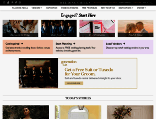 weddingchicks.com screenshot