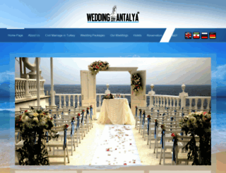 weddingcityantalya.com screenshot