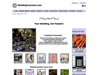 weddingconnexion.com screenshot
