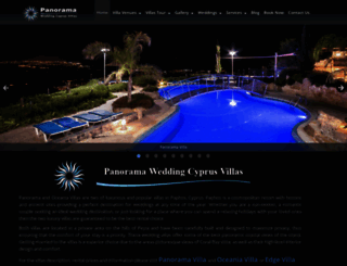 weddingcyprusvillas.com screenshot