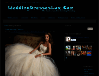 weddingdresseslux.com screenshot