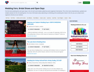 weddingfairs.com screenshot