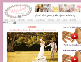 weddingfashionfinds.com screenshot