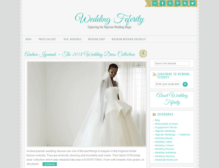 weddingfeferity.com screenshot