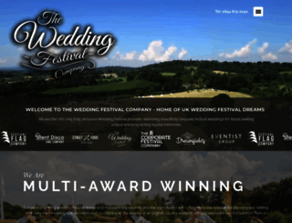 weddingfestivalcompany.co.uk screenshot