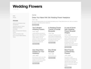 weddingflowersforyou.com screenshot