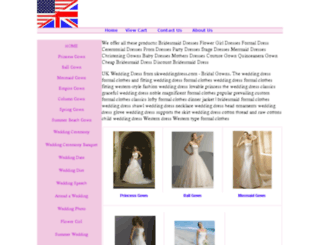 weddinggowndress.com screenshot