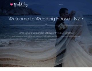 weddinghouse.co.nz screenshot