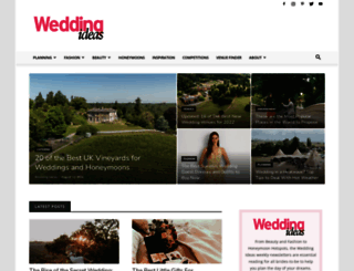 weddingideasmag.co.uk screenshot