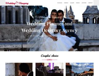 weddinginhungary.com screenshot