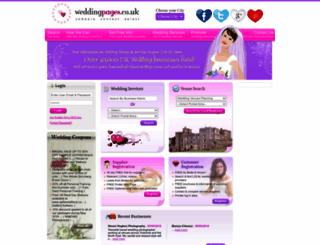 weddingpages.co.uk screenshot