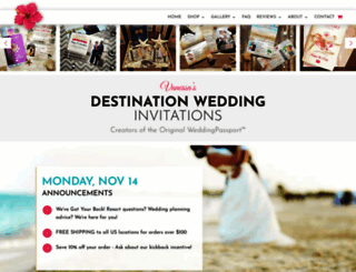 weddingpassports.com screenshot