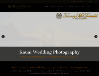 weddingphotoskauai.com screenshot