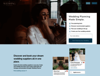 weddingplanner.co.uk screenshot