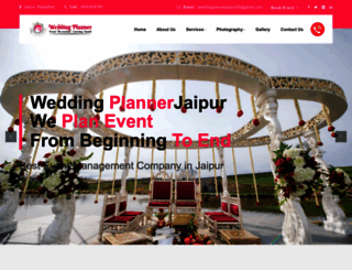 weddingplannerjaipur.com screenshot