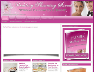 weddingplanningsuccess.com screenshot