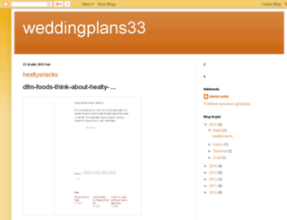 weddingplans33.blogspot.com screenshot