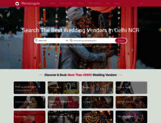 weddingplz.com screenshot