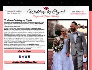 weddingsbycrystal.com screenshot