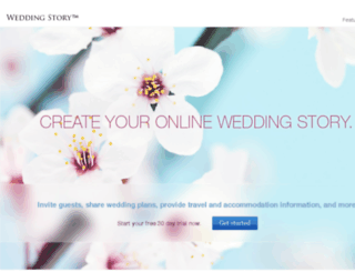 weddingstory.com screenshot
