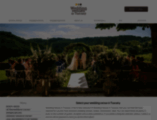 weddingvenuesintuscany.com screenshot