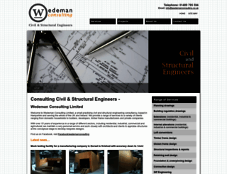 wedemanconsulting.co.uk screenshot