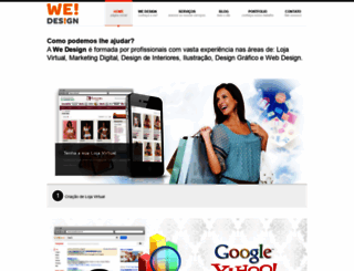 wedesign.net.br screenshot
