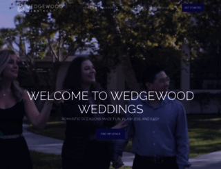 wedgewoodweddings.com screenshot