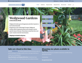 wedgwoodgardens.net screenshot