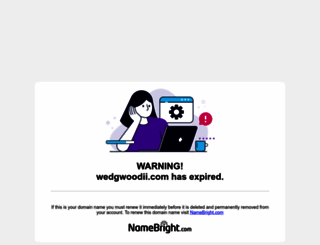 wedgwoodii.com screenshot