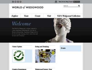 wedgwoodvisitorcentre.com screenshot