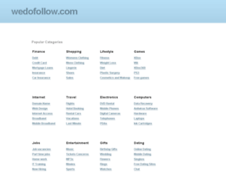 wedofollow.com screenshot