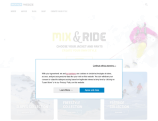 wedze.ru screenshot