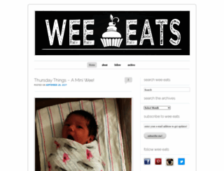 wee-eats.com screenshot
