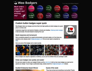 weebadgers.com screenshot