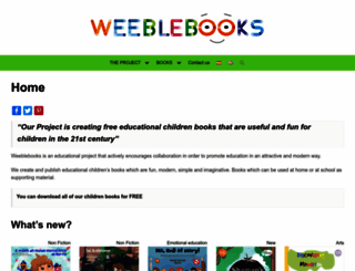 weeblebooks.com screenshot