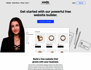 weebley.com screenshot