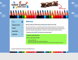 weecarecc.com screenshot