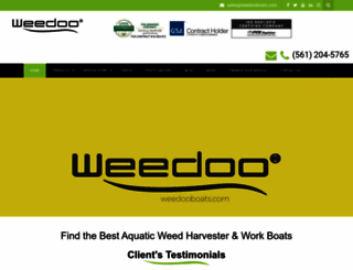weedooboats.com screenshot
