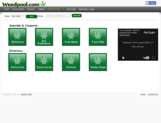 weedpool.com screenshot