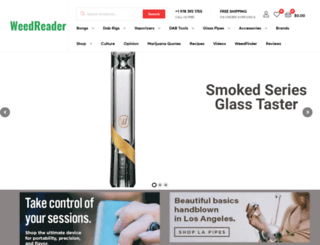 weedreader.com screenshot