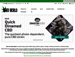 weedworld.co.uk screenshot